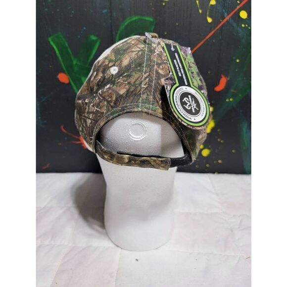 Realtree Fishing Hat Trout Camo Adjustable Baseball Cap H04 - Picture 3 of 5